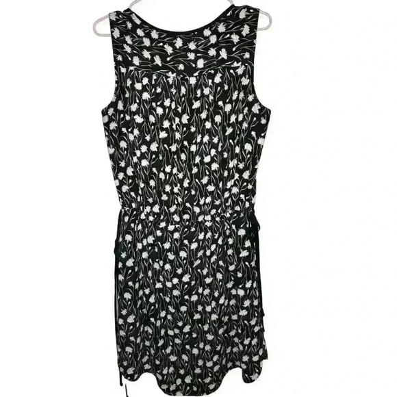 GAP FLORAL BLACK ADJUSTABLE DRESS - Picture 5 of 5